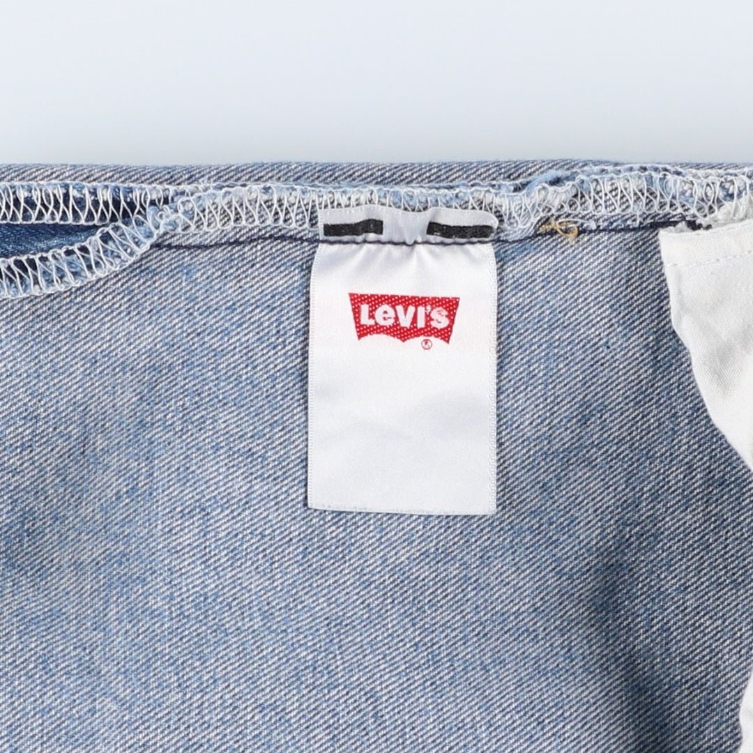 Levi's 501 straight denim pants for men, size W34 unclear blue type Vintage Second Hand