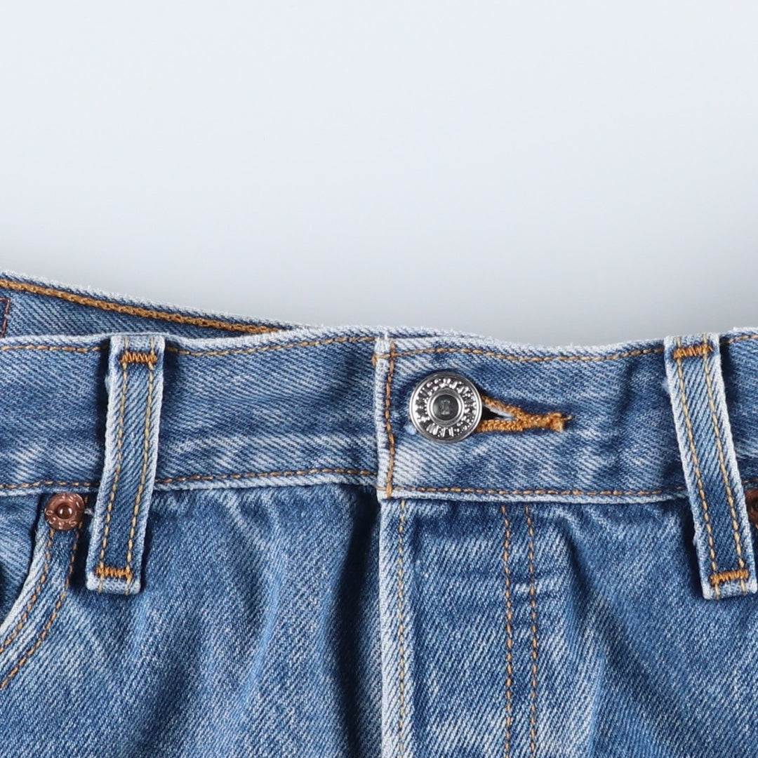 Levi's 501 straight denim pants for men, size W34 unclear blue type Vintage Second Hand