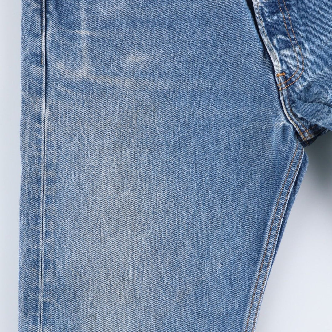 Levi's 501 straight denim pants for men, size W34 unclear blue type Vintage Second Hand