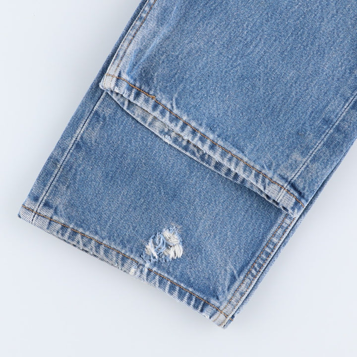 Levi's 501 straight denim pants for men, size W34 unclear blue type Vintage Second Hand