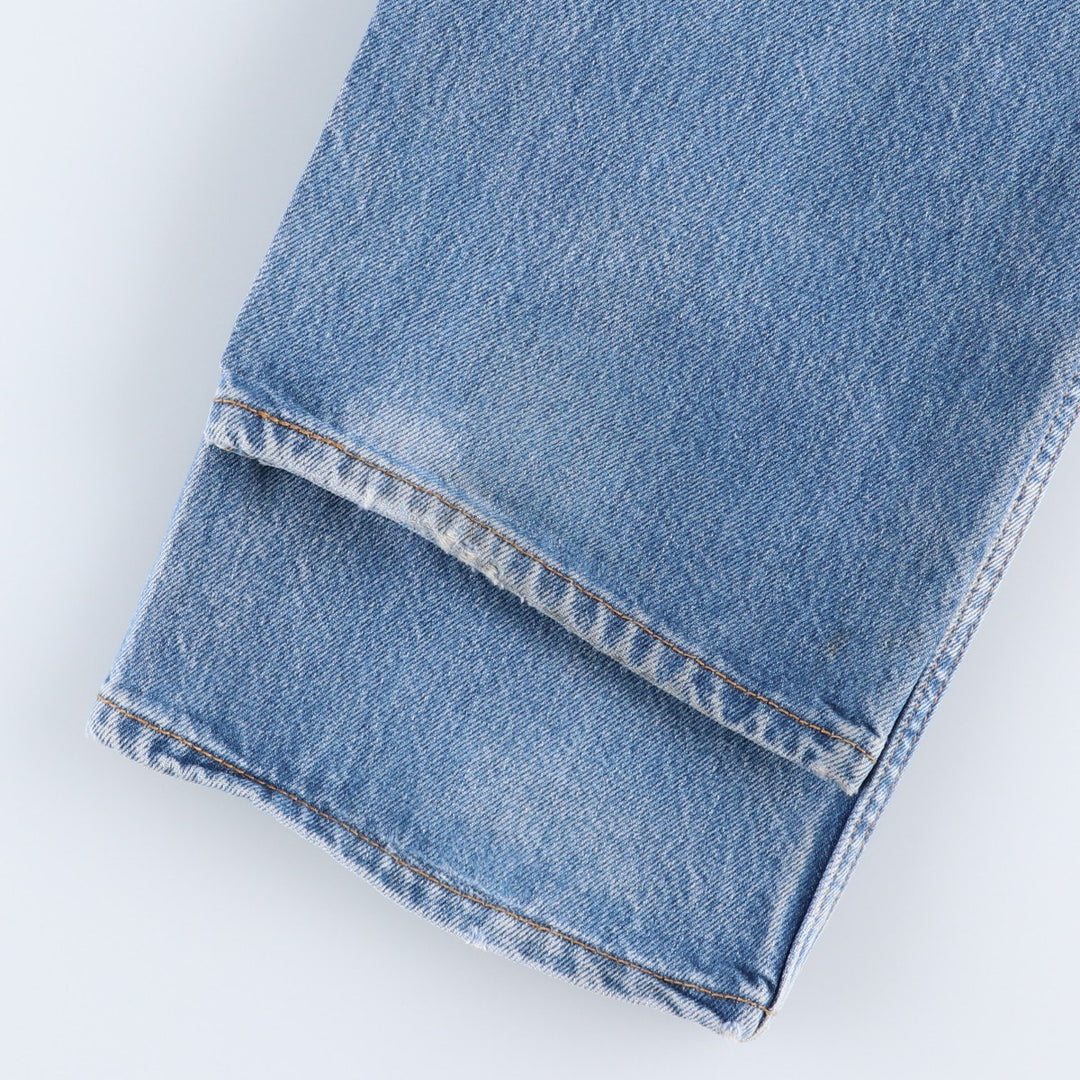 Levi's 501 straight denim pants for men, size W34 unclear blue type Vintage Second Hand