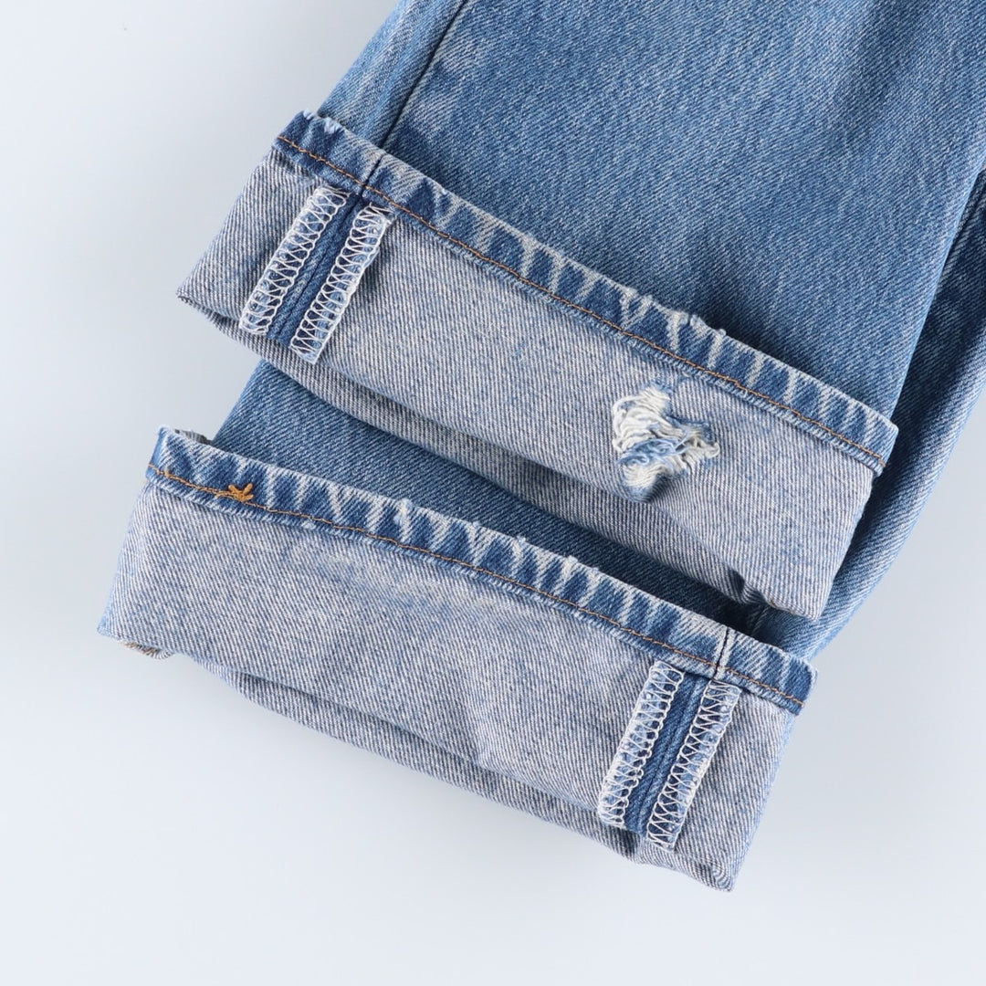 Levi's 501 straight denim pants for men, size W34 unclear blue type Vintage Second Hand