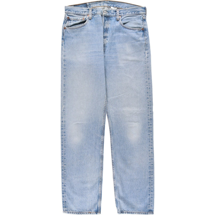 00'S Levi's 501-0193 Straight Denim Pants for Men, W35 cotton Blue type light blue Vintage Second Hand