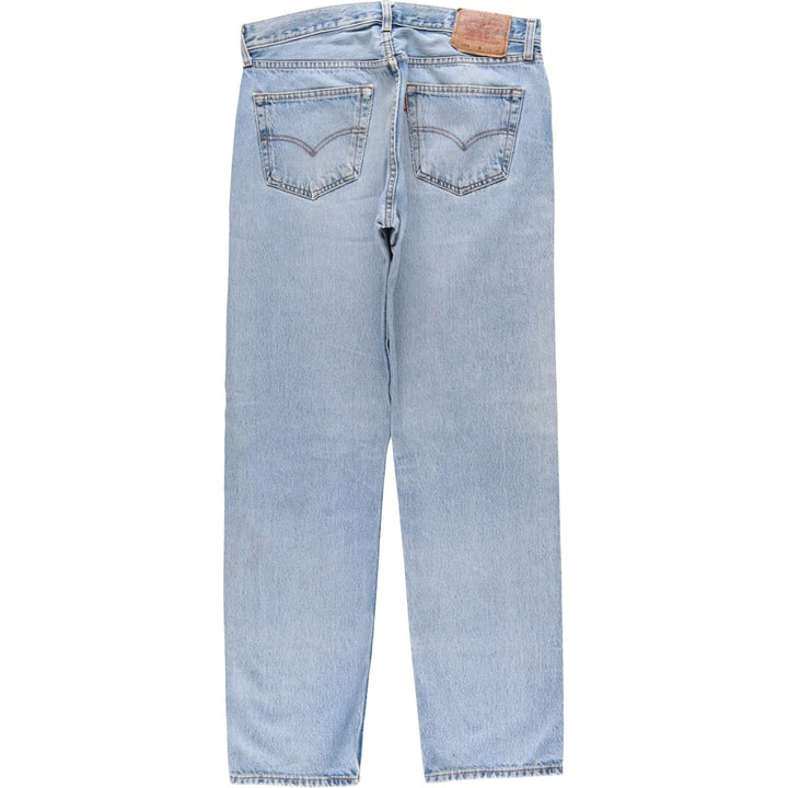 00'S Levi's 501-0193 Straight Denim Pants for Men, W35 cotton Blue type light blue Vintage Second Hand
