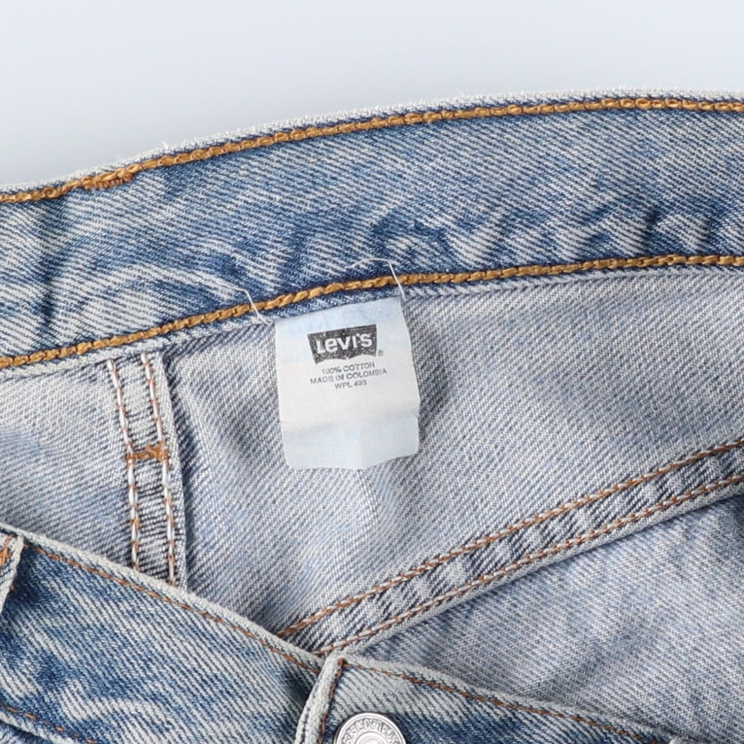 00'S Levi's 501-0193 Straight Denim Pants for Men, W35 cotton Blue type light blue Vintage Second Hand