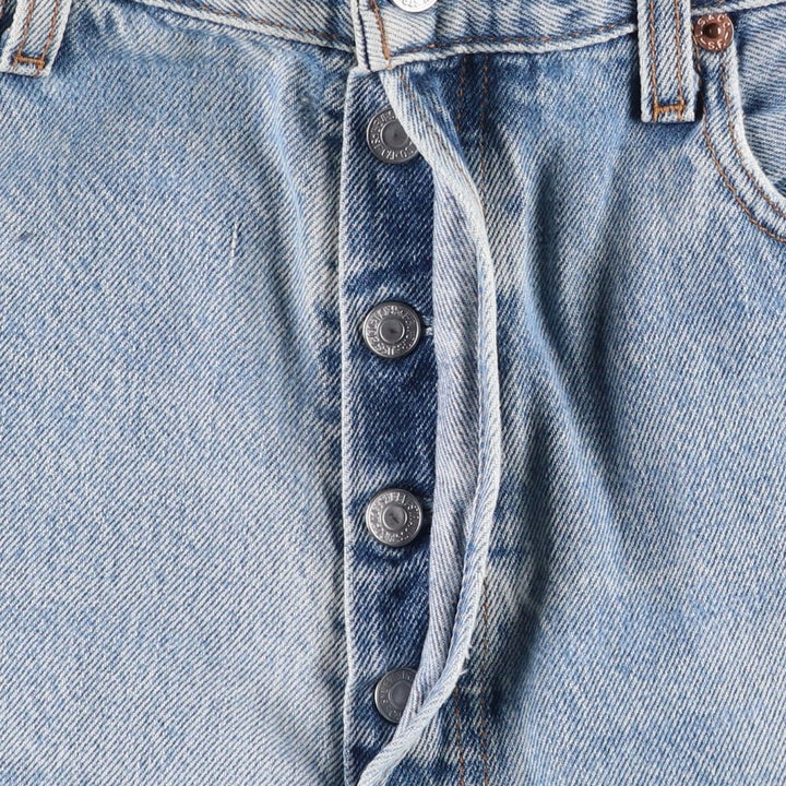 00'S Levi's 501-0193 Straight Denim Pants for Men, W35 cotton Blue type light blue Vintage Second Hand