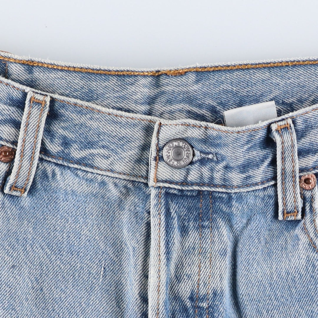 00'S Levi's 501-0193 Straight Denim Pants for Men, W35 cotton Blue type light blue Vintage Second Hand