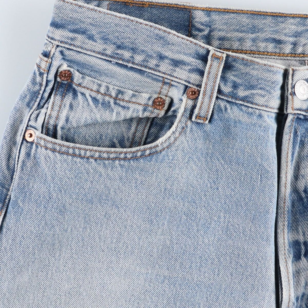 00'S Levi's 501-0193 Straight Denim Pants for Men, W35 cotton Blue type light blue Vintage Second Hand