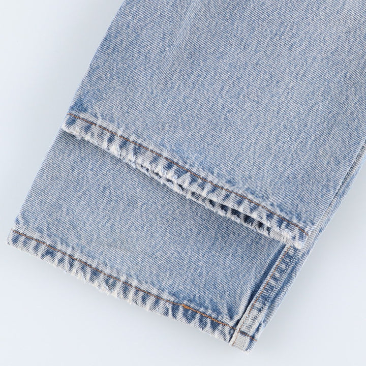 00'S Levi's 501-0193 Straight Denim Pants for Men, W35 cotton Blue type light blue Vintage Second Hand
