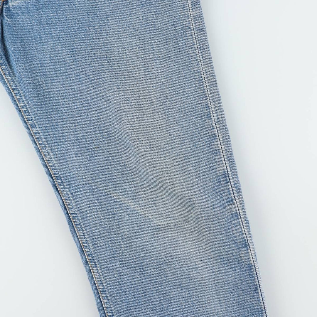 90'S Levi's 501-0114 Euro model straight denim pants made in the UK, men's w33 equivalent, vintage cotton blue type Vintage Second Hand