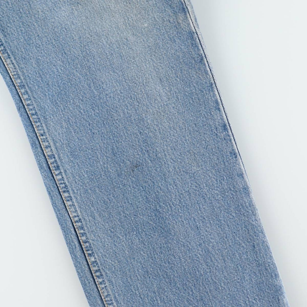 90'S Levi's 501-0114 Euro model straight denim pants made in the UK, men's w33 equivalent, vintage cotton blue type Vintage Second Hand