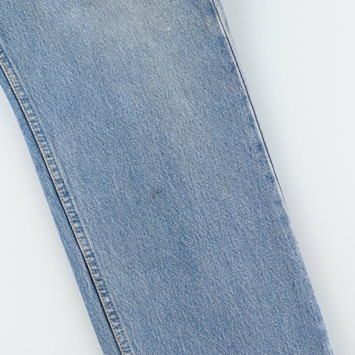 90'S Levi's 501-0114 Euro model straight denim pants made in the UK, men's w33 equivalent, vintage cotton blue type Vintage Second Hand