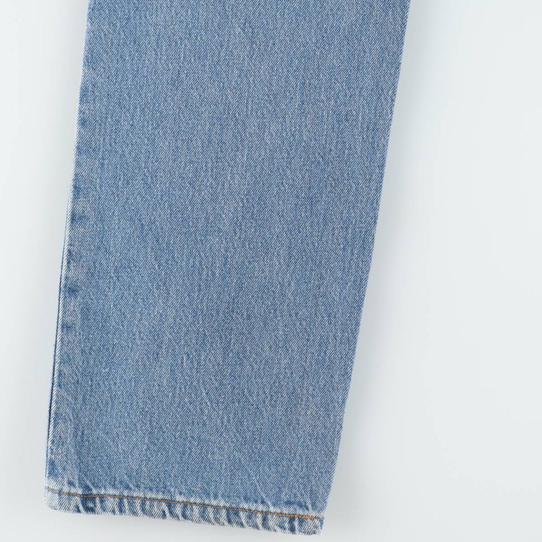 90'S Levi's 501-0114 Euro model straight denim pants made in the UK, men's w33 equivalent, vintage cotton blue type Vintage Second Hand