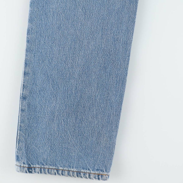 90'S Levi's 501-0114 Euro model straight denim pants made in the UK, men's w33 equivalent, vintage cotton blue type Vintage Second Hand