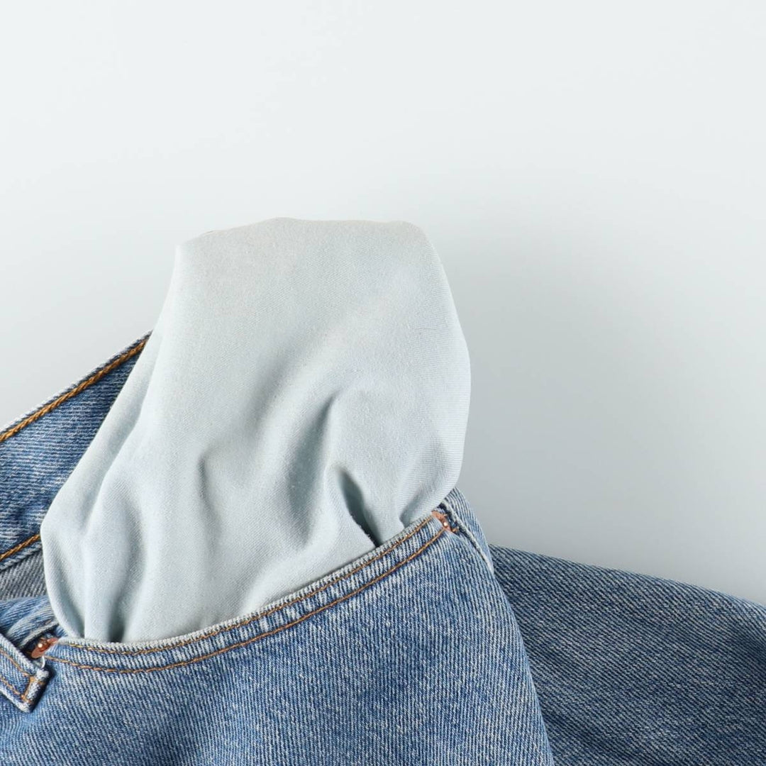 90'S Levi's 501-0114 Euro model straight denim pants made in the UK, men's w33 equivalent, vintage cotton blue type Vintage Second Hand