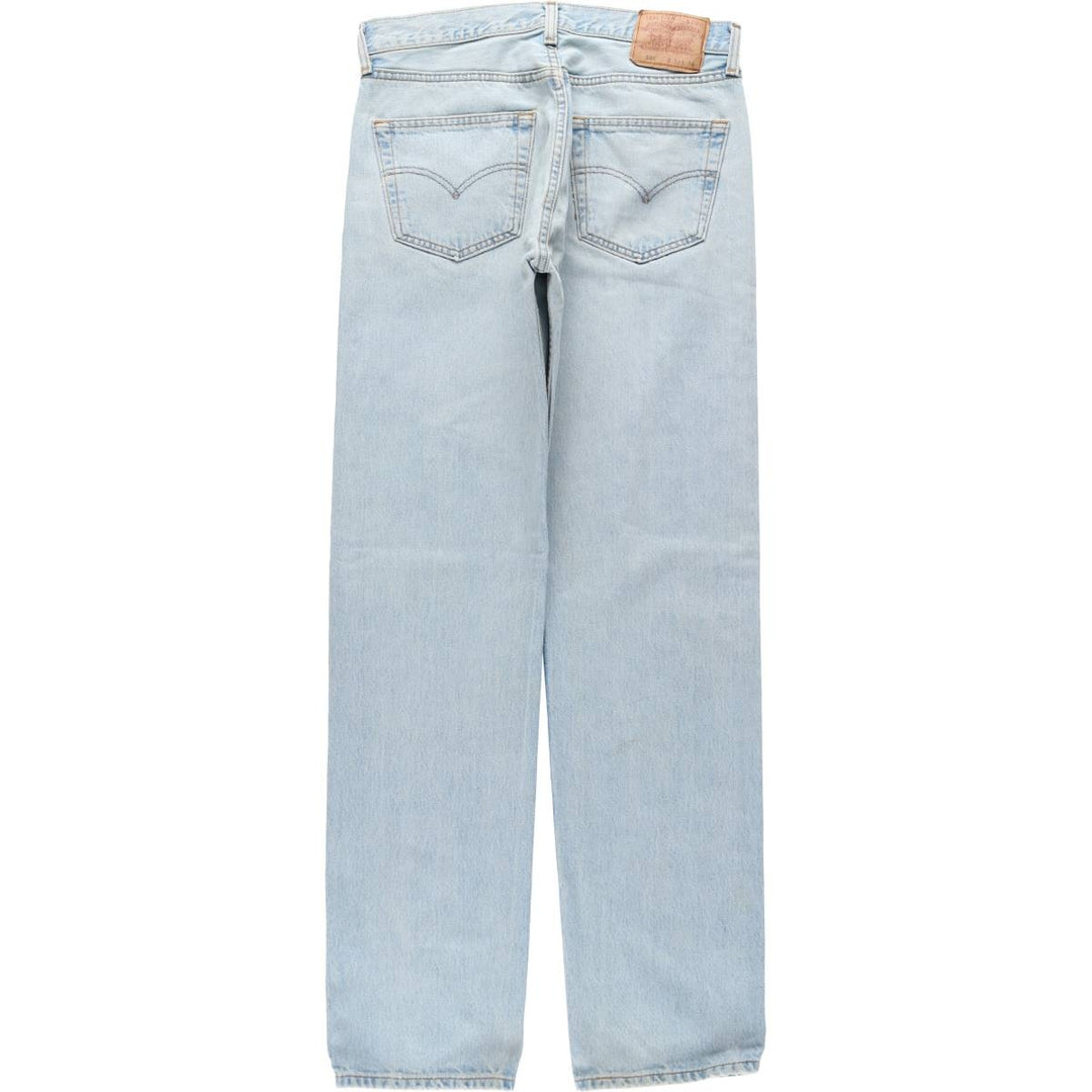 1990'S Levi's 501-0134 Straight Denim Pants, Made in Canada, Men's Size W31 (approx.), Vintage cotton Blue type light blue Vintage Second Hand