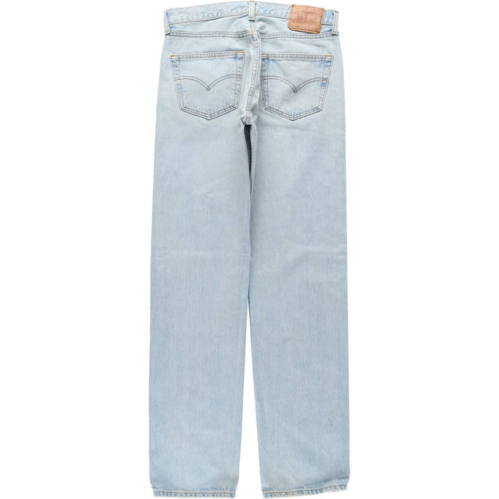 1990'S Levi's 501-0134 Straight Denim Pants, Made in Canada, Men's Size W31 (approx.), Vintage cotton Blue type light blue Vintage Second Hand