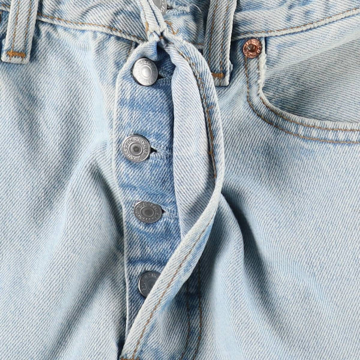 1990'S Levi's 501-0134 Straight Denim Pants, Made in Canada, Men's Size W31 (approx.), Vintage cotton Blue type light blue Vintage Second Hand
