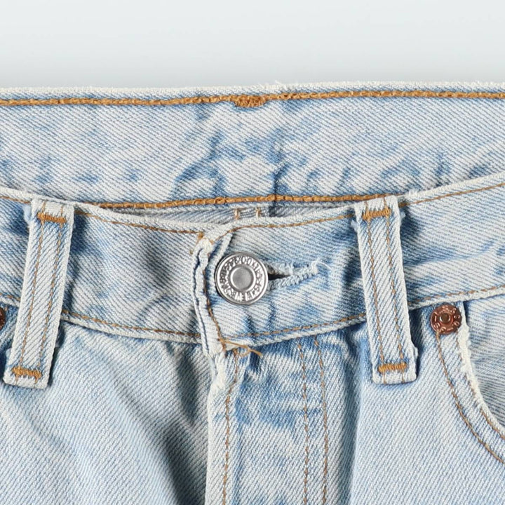 1990'S Levi's 501-0134 Straight Denim Pants, Made in Canada, Men's Size W31 (approx.), Vintage cotton Blue type light blue Vintage Second Hand
