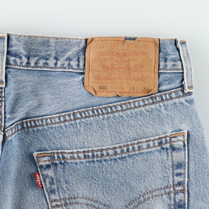 2000'S Levi's 501-0193 Straight Denim Pants, Men's, Size W34 cotton blue type Vintage Second Hand