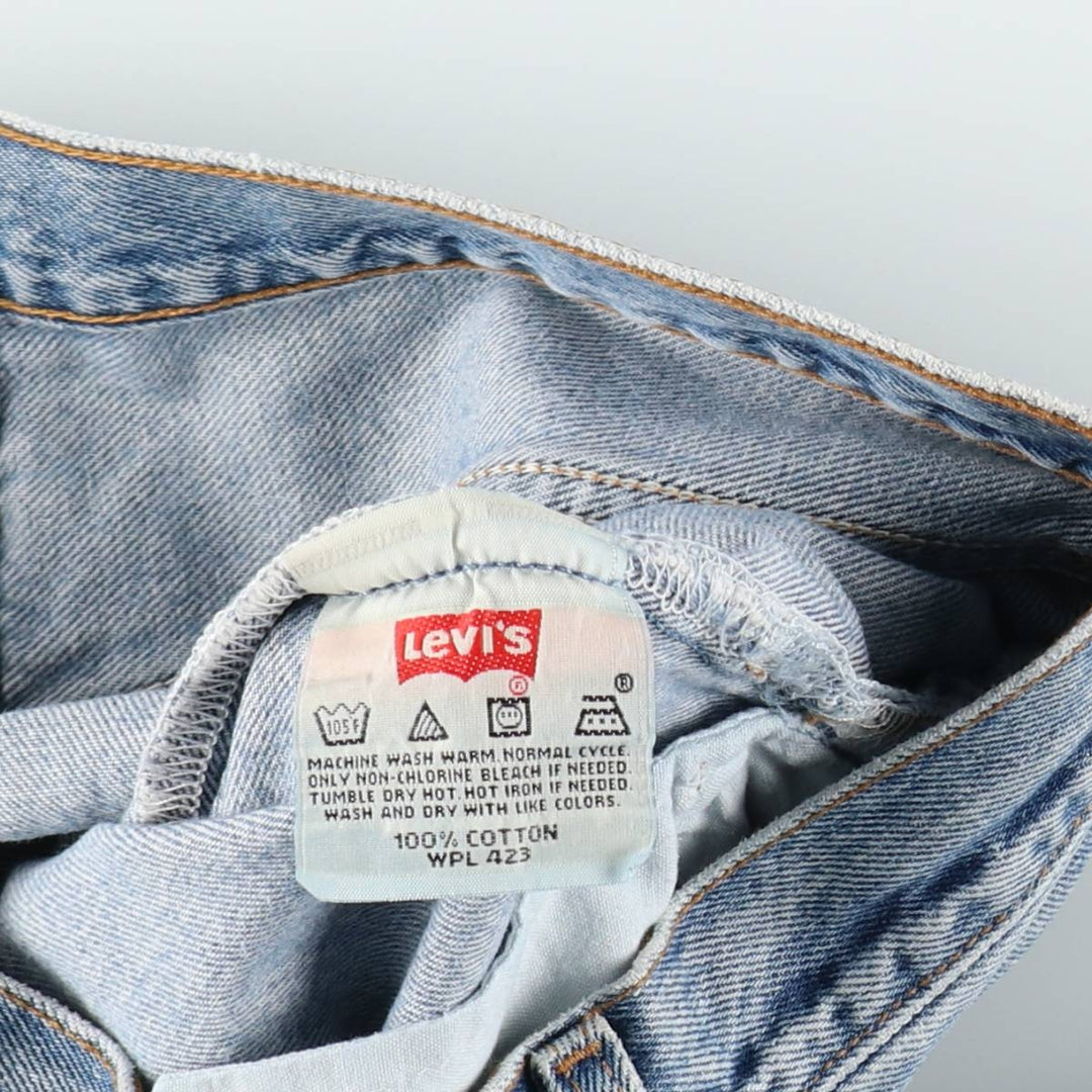 2000'S Levi's 501-0193 Straight Denim Pants, Men's, Size W34 cotton blue type Vintage Second Hand