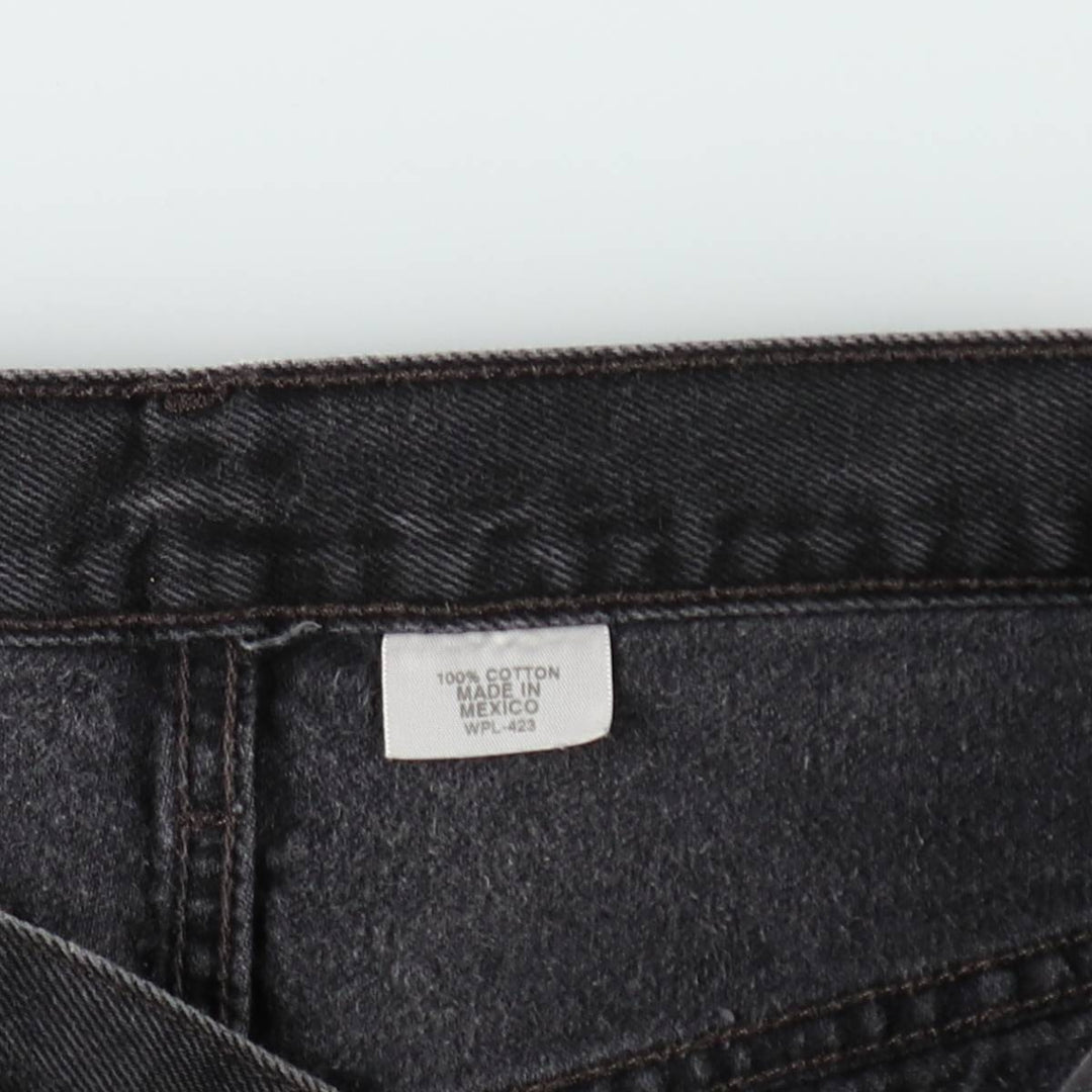 00'S Levi's 501 Black Denim Straight Denim Pants Men's W34 cotton black type Vintage Second Hand