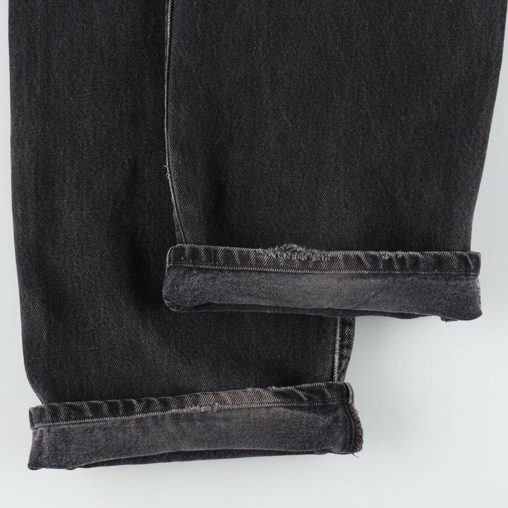 00'S Levi's 501 Black Denim Straight Denim Pants Men's W34 cotton black type Vintage Second Hand
