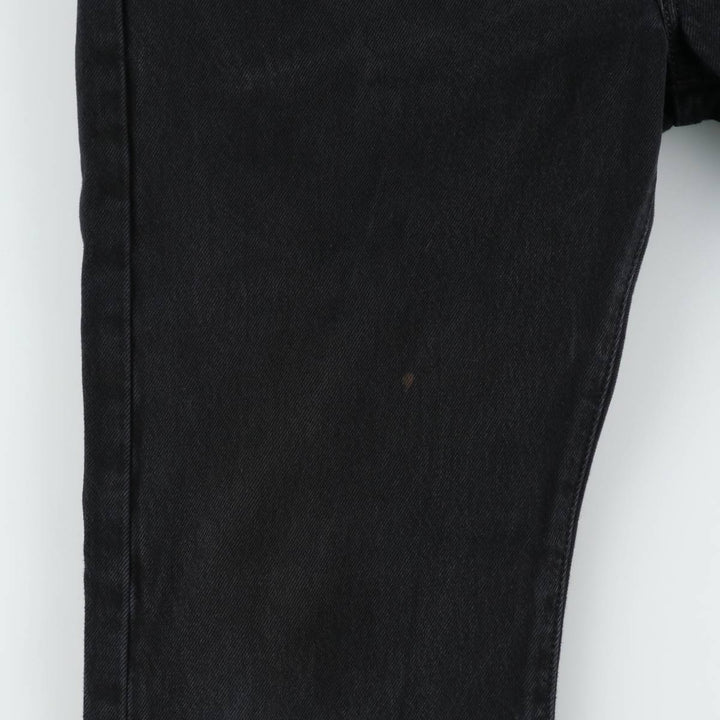 Levi's 501 Black Denim Straight Denim Pants for Men, W34 equivalent cotton black type Vintage Second Hand