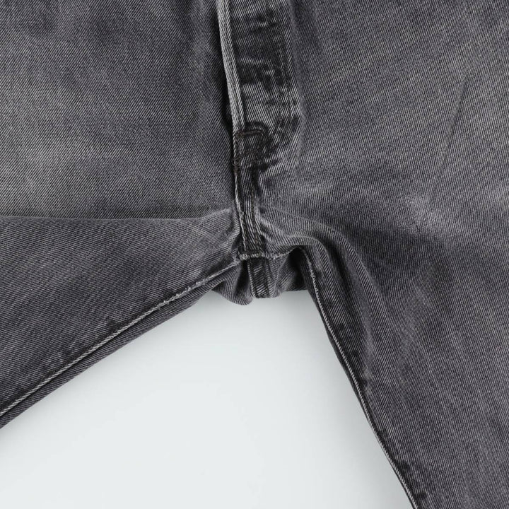 Levi's 501 Black Denim Straight Denim Pants for Men, W34 equivalent cotton black type Vintage Second Hand