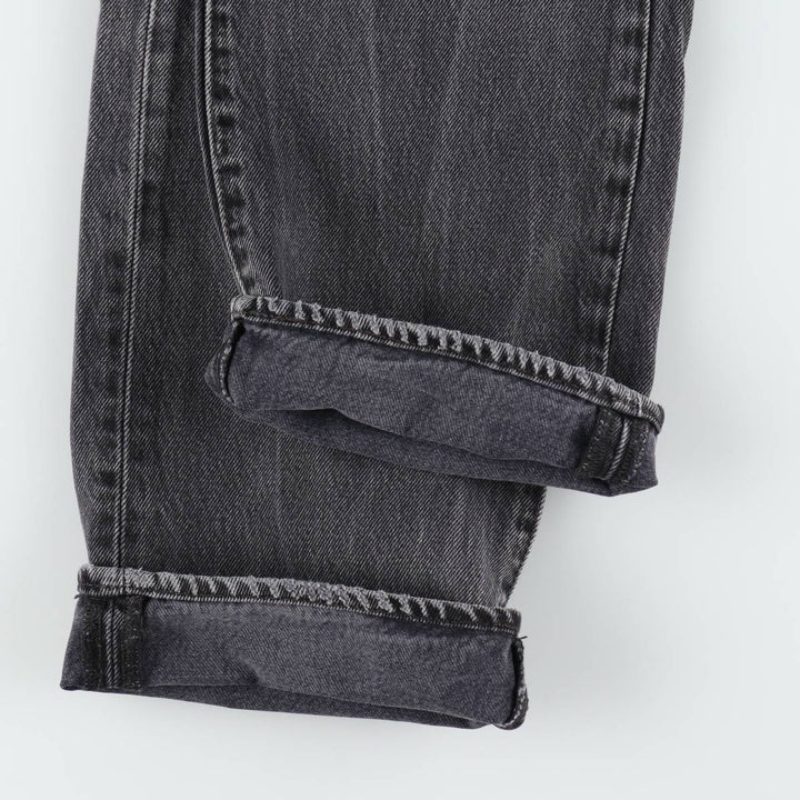Levi's 501 Black Denim Straight Denim Pants for Men, W34 equivalent cotton black type Vintage Second Hand