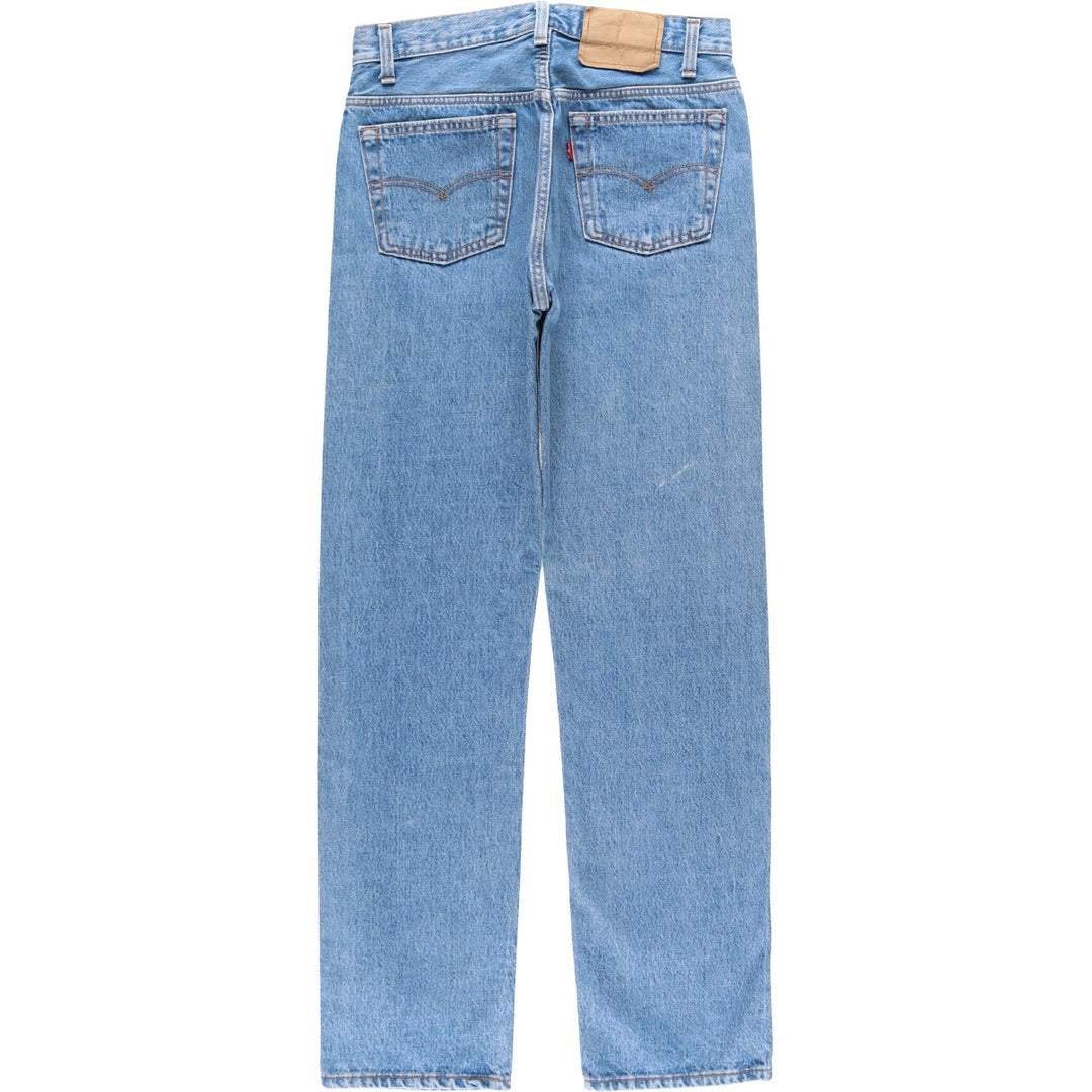 90'S Levi's 501-0191 Straight Denim Pants Made in USA Men's W30 Vintage cotton blue type Vintage Second Hand