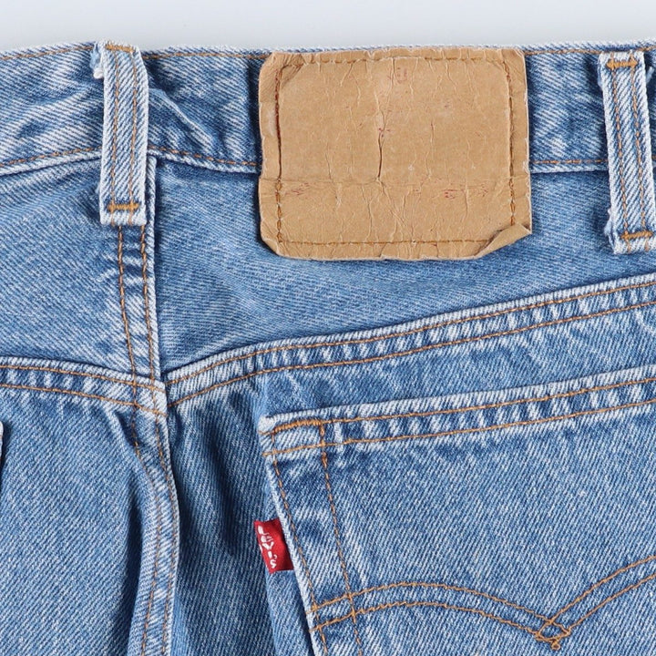 90'S Levi's 501-0191 Straight Denim Pants Made in USA Men's W30 Vintage cotton blue type Vintage Second Hand