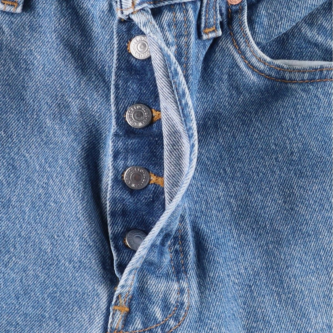 90'S Levi's 501-0191 Straight Denim Pants Made in USA Men's W30 Vintage cotton blue type Vintage Second Hand
