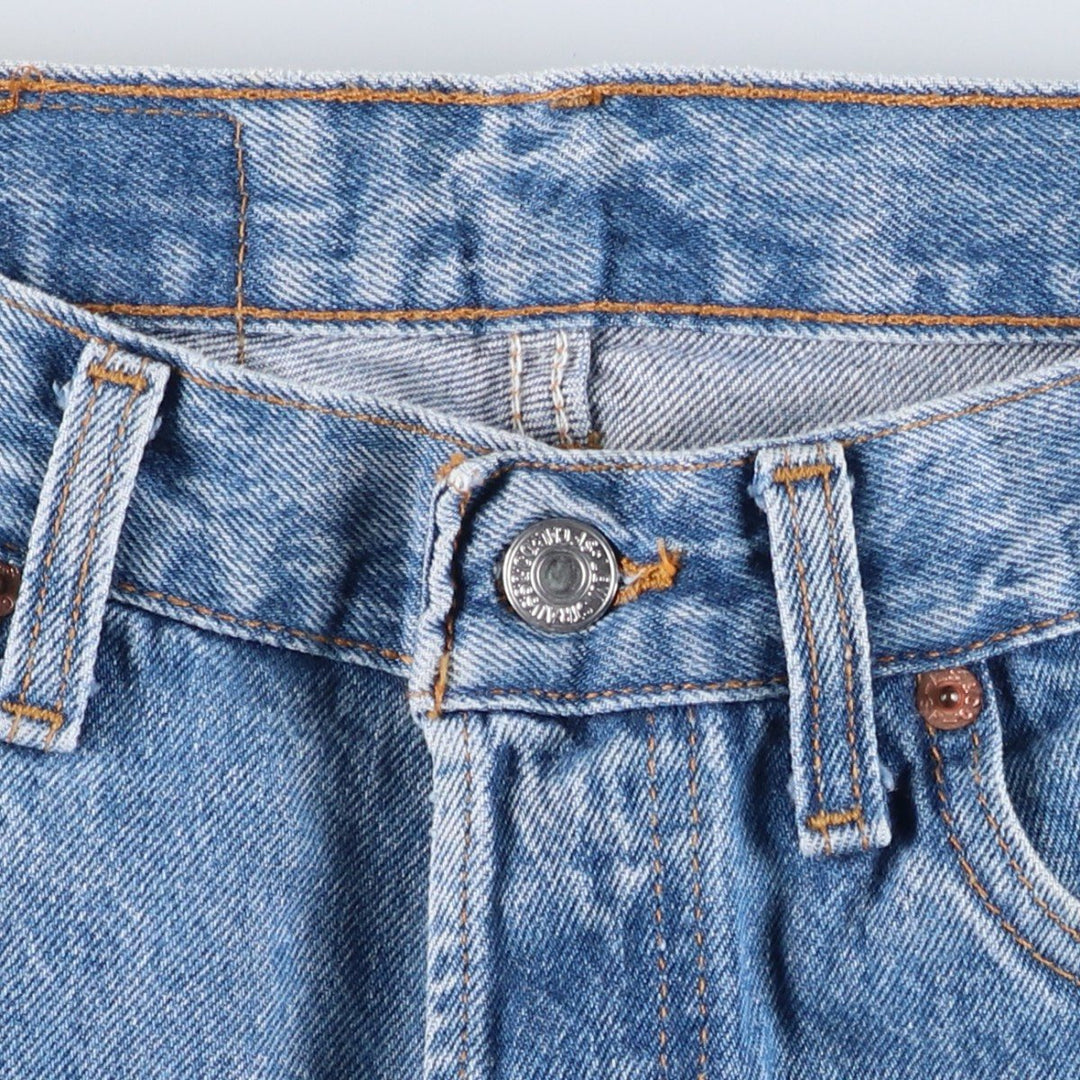 90'S Levi's 501-0191 Straight Denim Pants Made in USA Men's W30 Vintage cotton blue type Vintage Second Hand