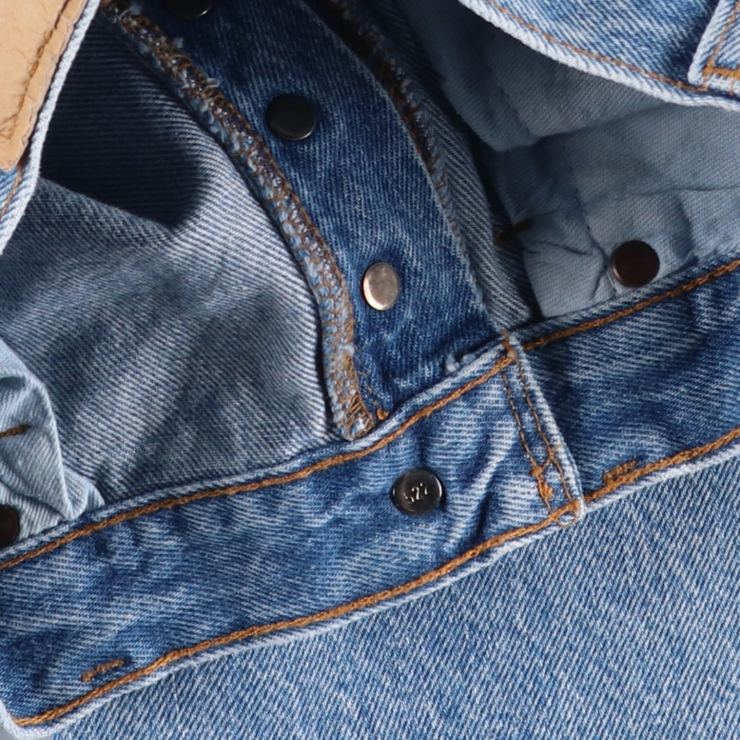 90'S Levi's 501-0191 Straight Denim Pants Made in USA Men's W30 Vintage cotton blue type Vintage Second Hand