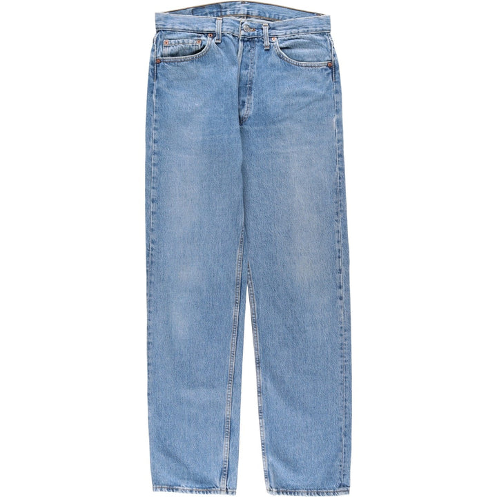 1990'S Levi's 501-0191 Straight Denim Pants, Made in USA, Men's Size W31 (approx.), Vintage cotton blue type Vintage Second Hand