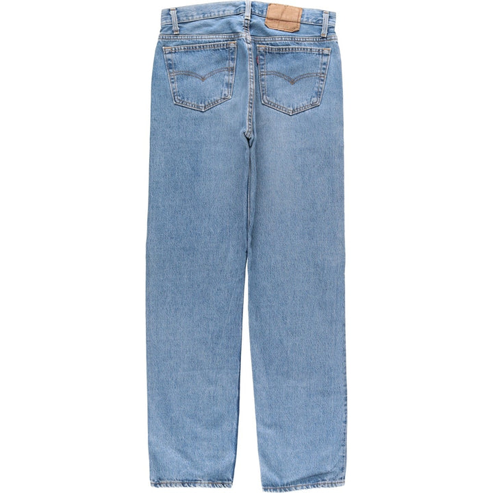 1990'S Levi's 501-0191 Straight Denim Pants, Made in USA, Men's Size W31 (approx.), Vintage cotton blue type Vintage Second Hand