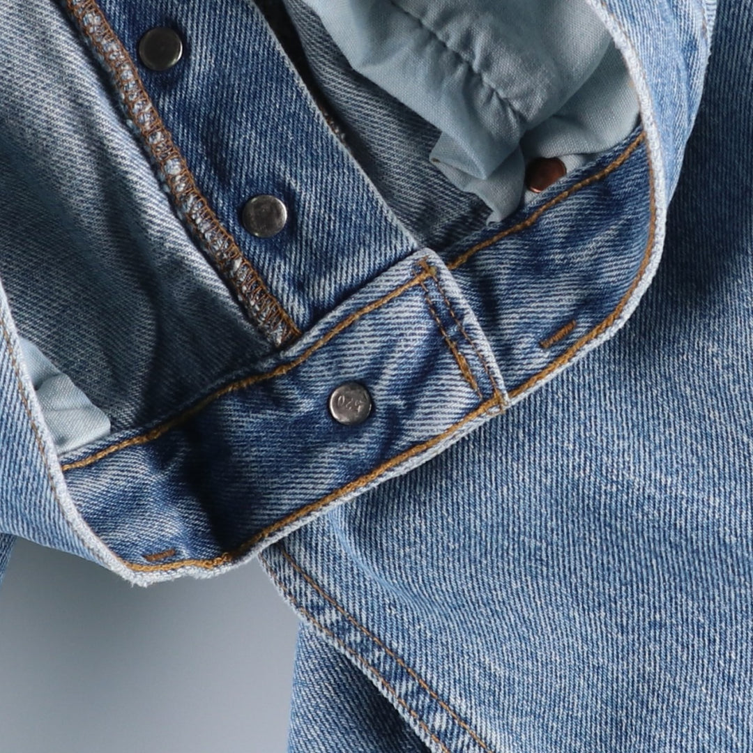 1990'S Levi's 501-0191 Straight Denim Pants, Made in USA, Men's Size W31 (approx.), Vintage cotton blue type Vintage Second Hand