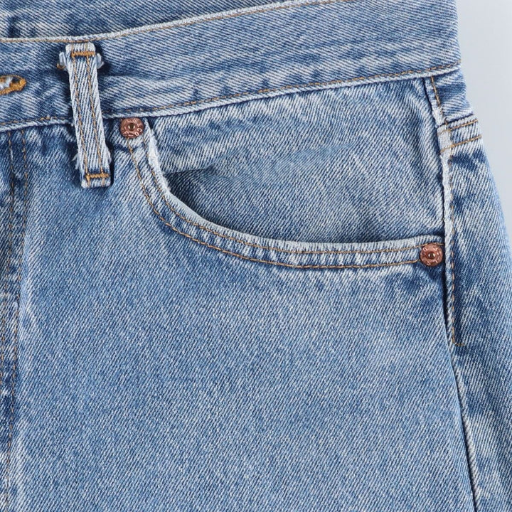 1990'S Levi's 501-0191 Straight Denim Pants, Made in USA, Men's Size W31 (approx.), Vintage cotton blue type Vintage Second Hand