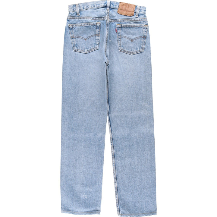 90'S Levi's 501-0191 Straight Denim Pants Made in USA Men's W29 Vintage cotton Blue type light blue Vintage Second Hand