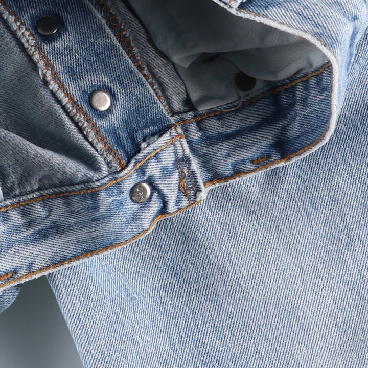 90'S Levi's 501-0191 Straight Denim Pants Made in USA Men's W29 Vintage cotton Blue type light blue Vintage Second Hand
