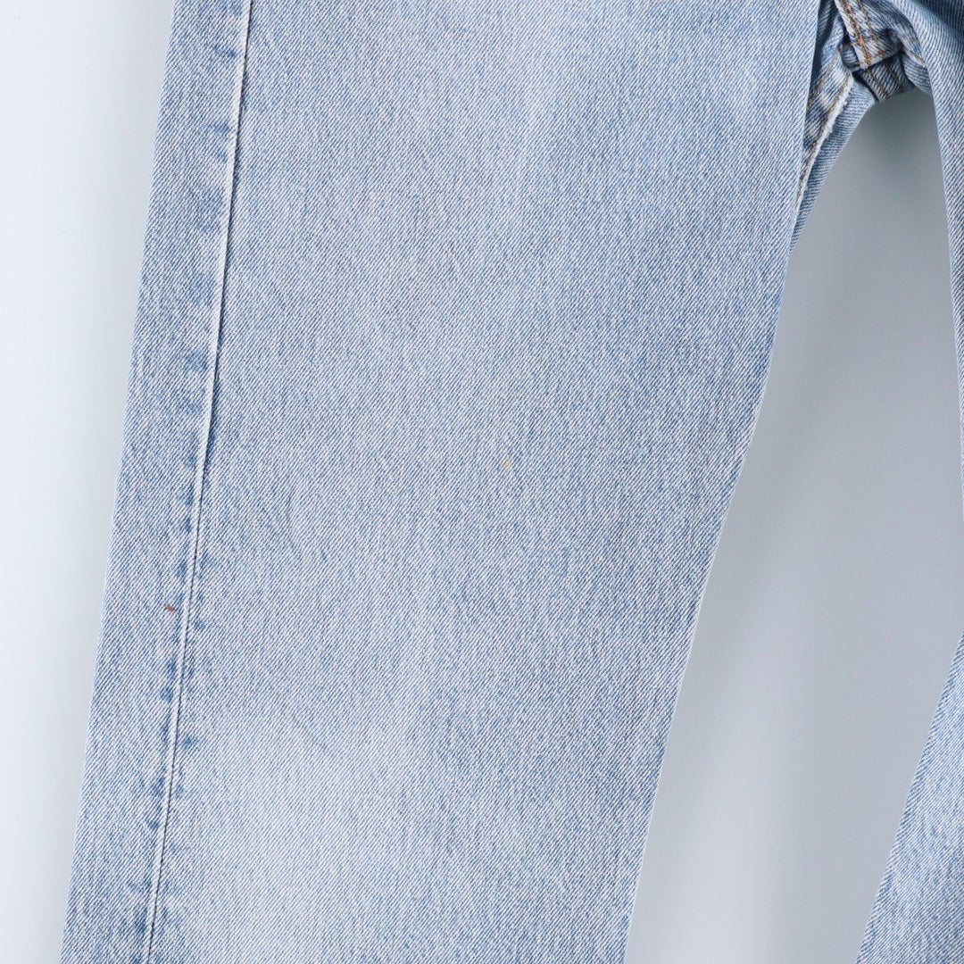 90'S Levi's 501-0191 Straight Denim Pants Made in USA Men's W29 Vintage cotton Blue type light blue Vintage Second Hand