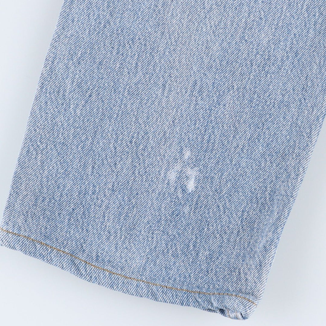 90'S Levi's 501-0191 Straight Denim Pants Made in USA Men's W29 Vintage cotton Blue type light blue Vintage Second Hand