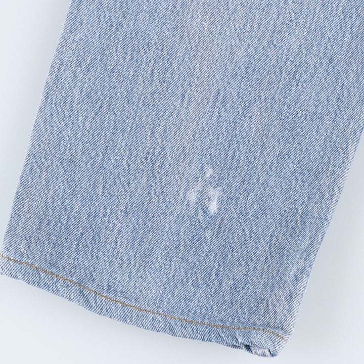 90'S Levi's 501-0191 Straight Denim Pants Made in USA Men's W29 Vintage cotton Blue type light blue Vintage Second Hand
