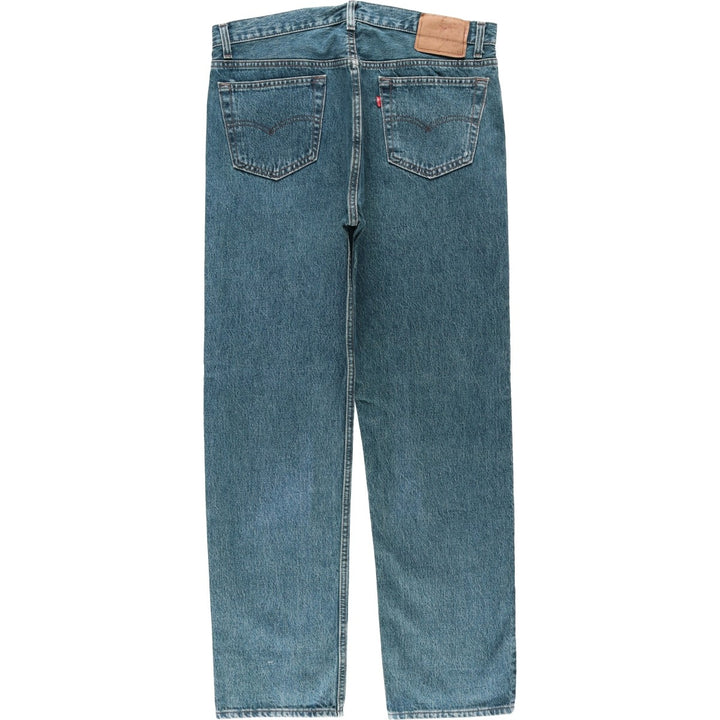 1990'S Levi's 501-0614 Straight Denim Pants, Made in USA, Men's Size W35 (approx.), Vintage cotton navy blue type Vintage Second Hand