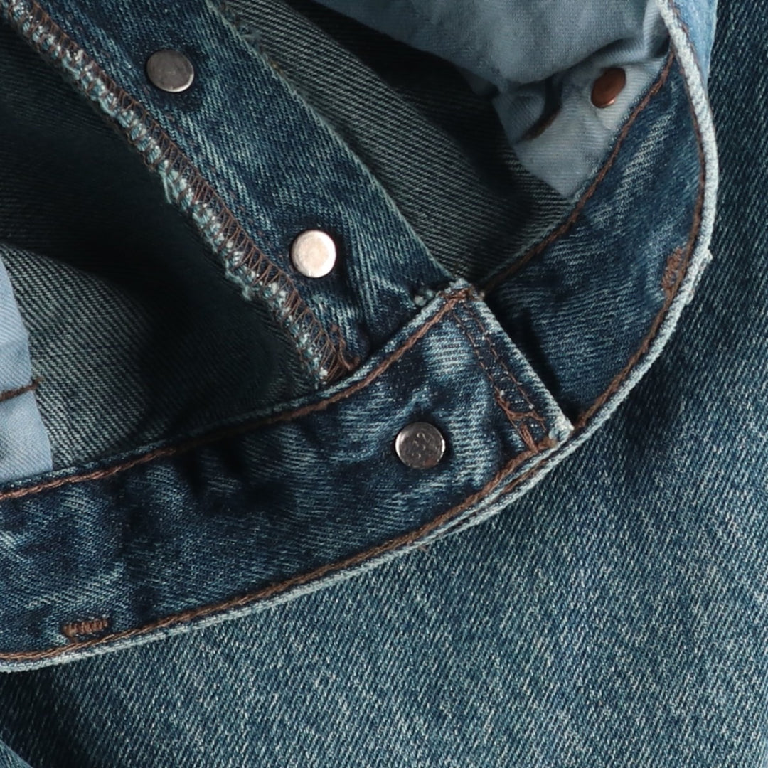 1990'S Levi's 501-0614 Straight Denim Pants, Made in USA, Men's Size W35 (approx.), Vintage cotton navy blue type Vintage Second Hand