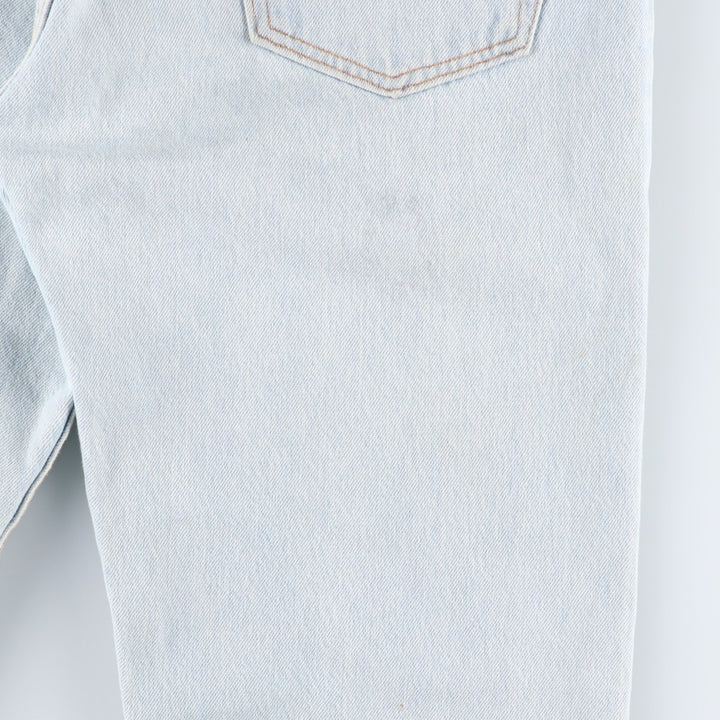 1990'S Levi's 501-0134 Straight Denim Pants, Made in USA, Men's Size W33 (approx.), Vintage cotton Blue type light blue Vintage Second Hand