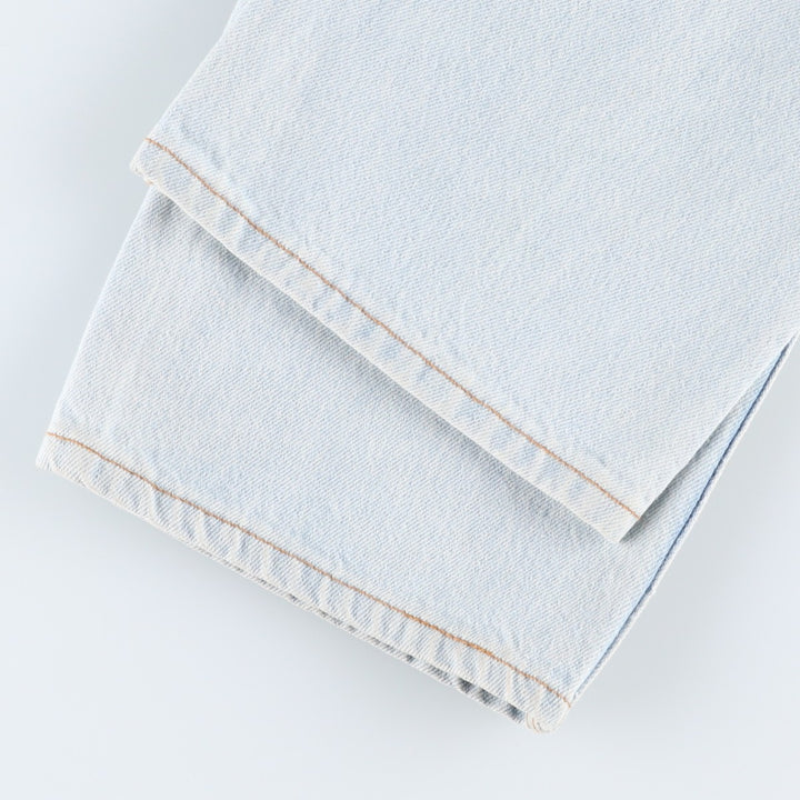 1990'S Levi's 501-0134 Straight Denim Pants, Made in USA, Men's Size W33 (approx.), Vintage cotton Blue type light blue Vintage Second Hand