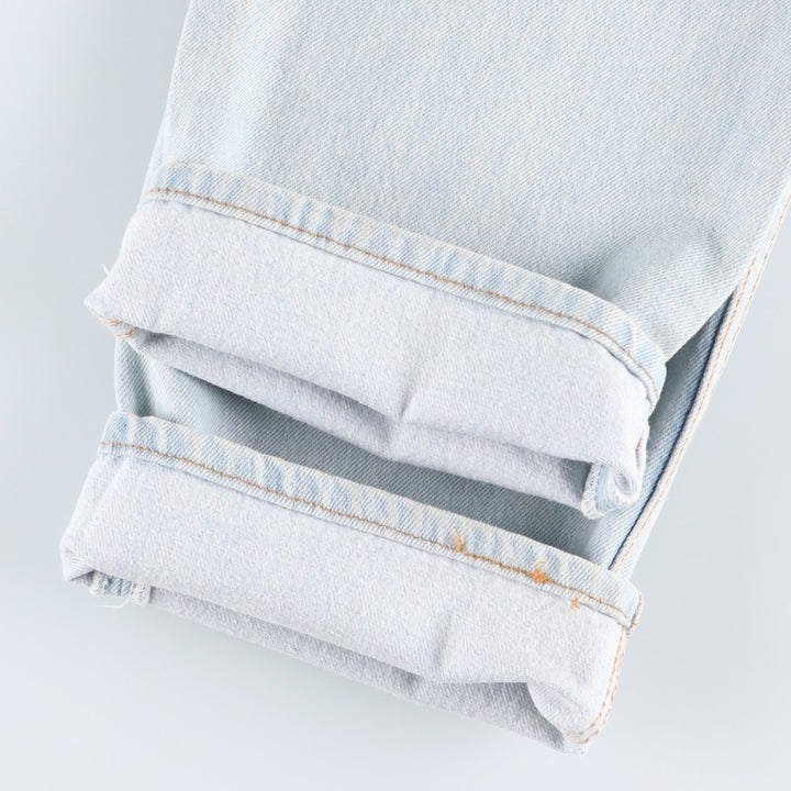 1990'S Levi's 501-0134 Straight Denim Pants, Made in USA, Men's Size W33 (approx.), Vintage cotton Blue type light blue Vintage Second Hand