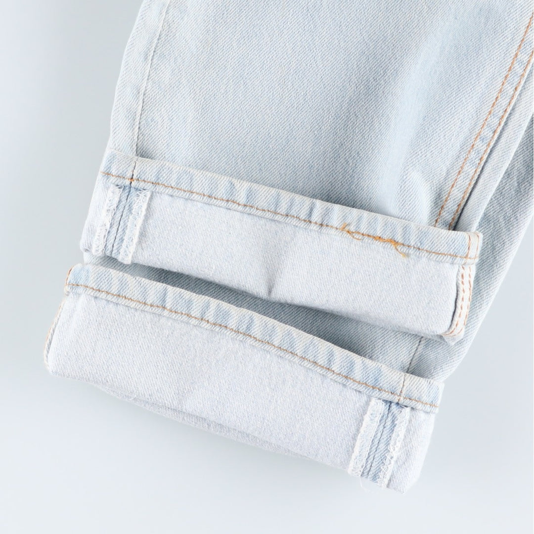 1990'S Levi's 501-0134 Straight Denim Pants, Made in USA, Men's Size W33 (approx.), Vintage cotton Blue type light blue Vintage Second Hand